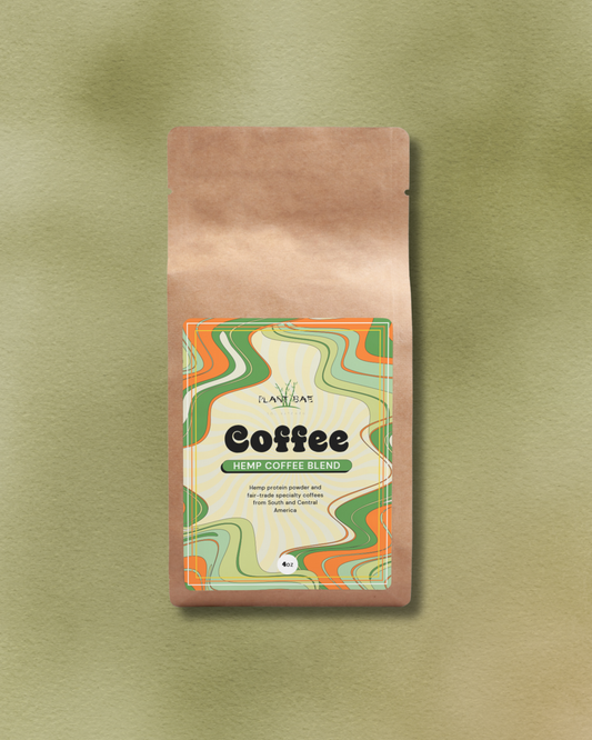 ORGANIC HEMP COFFEE BLEND - MEDIUM ROAST 4oz